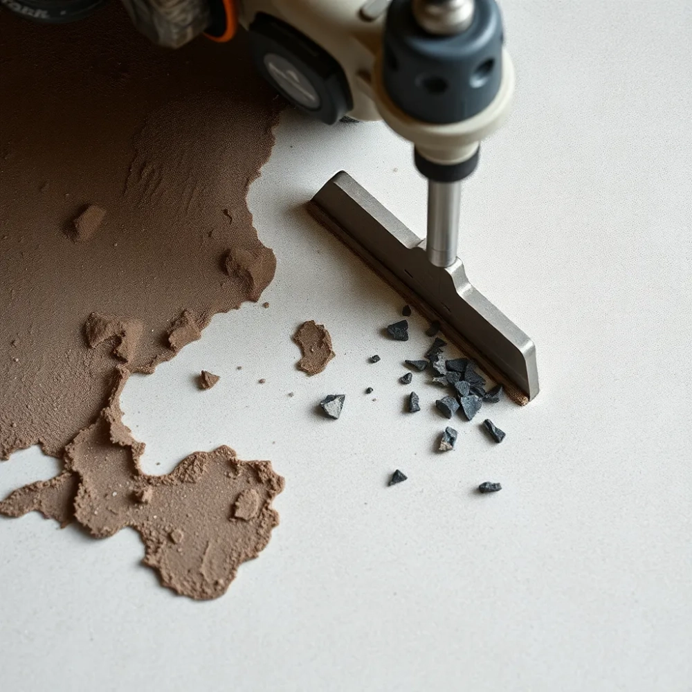 Jak usunąć klej do parkietu z posadzki