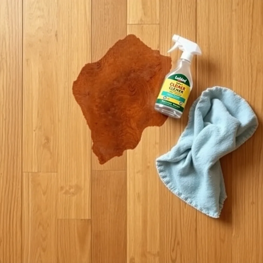 Jak usunąć plamy z podłogi olejowanej