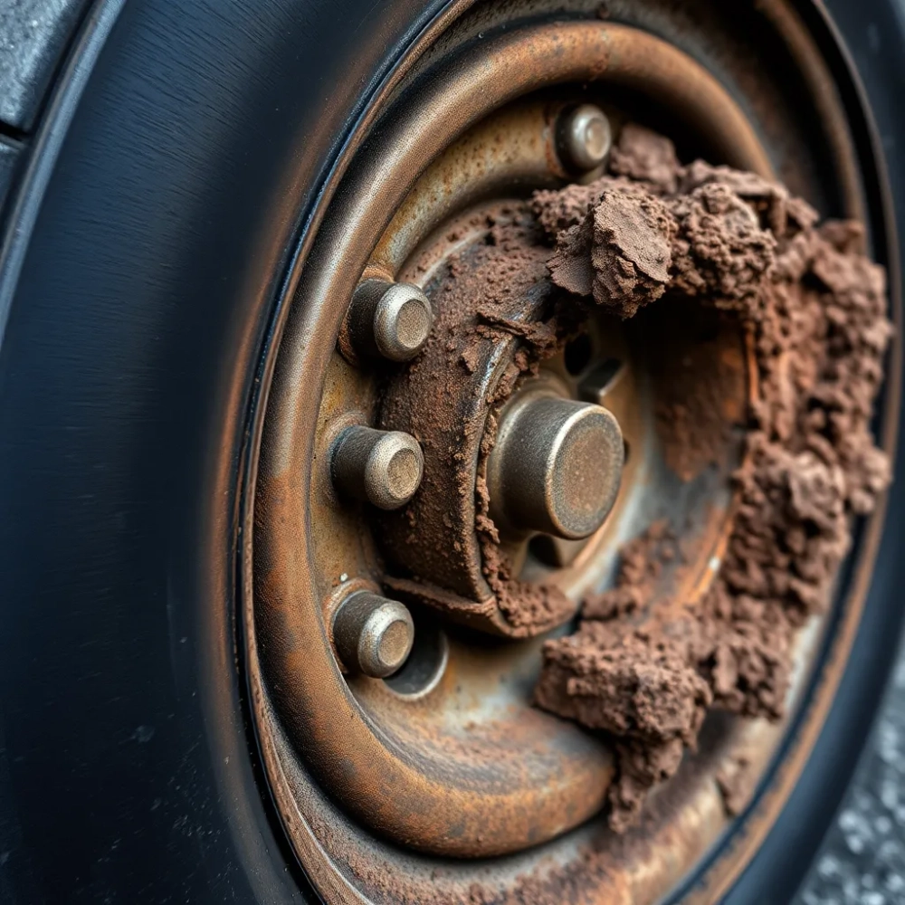 Jak wyczyścić felgi stalowe z rdzy