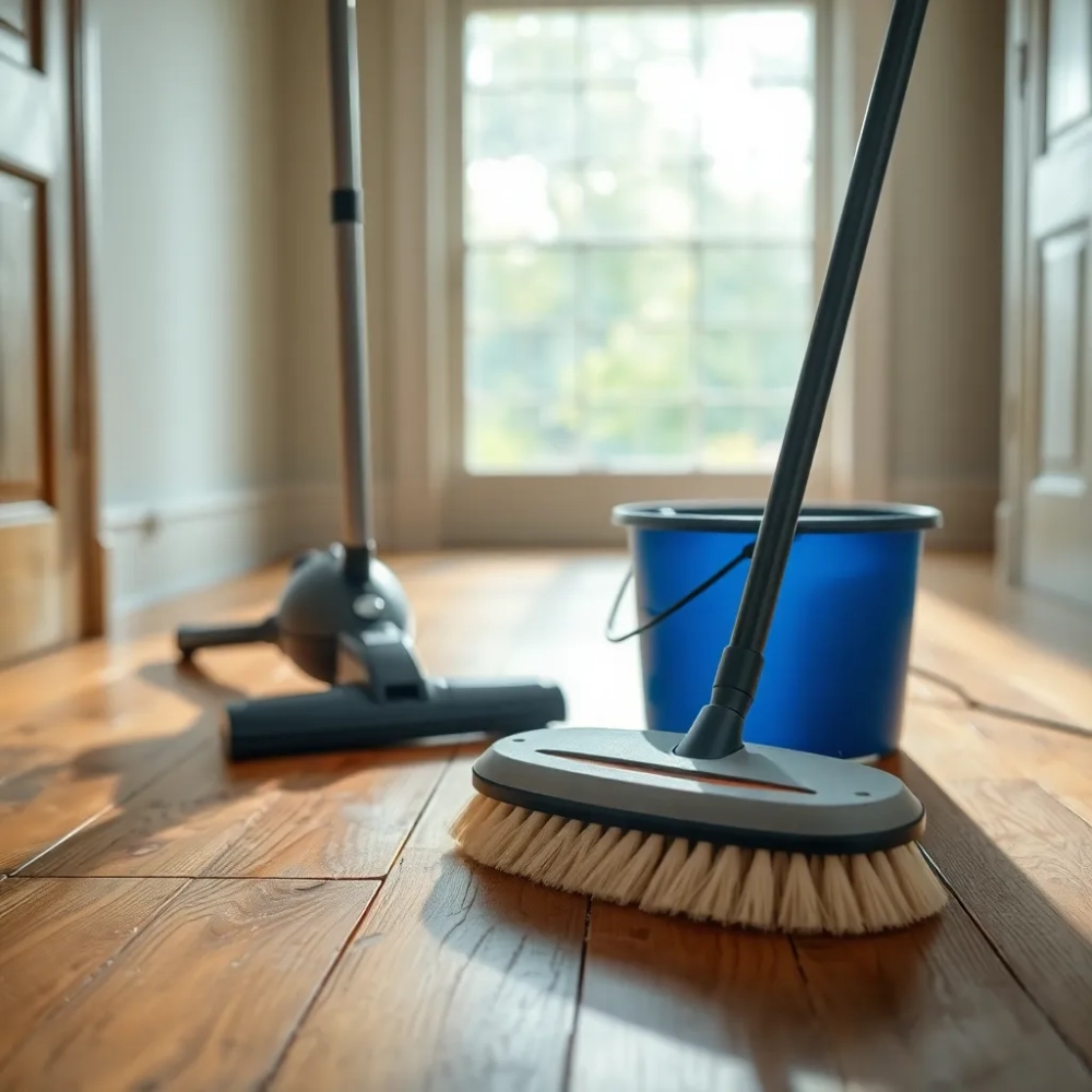 Jak wyczyścić starą drewnianą podłogę