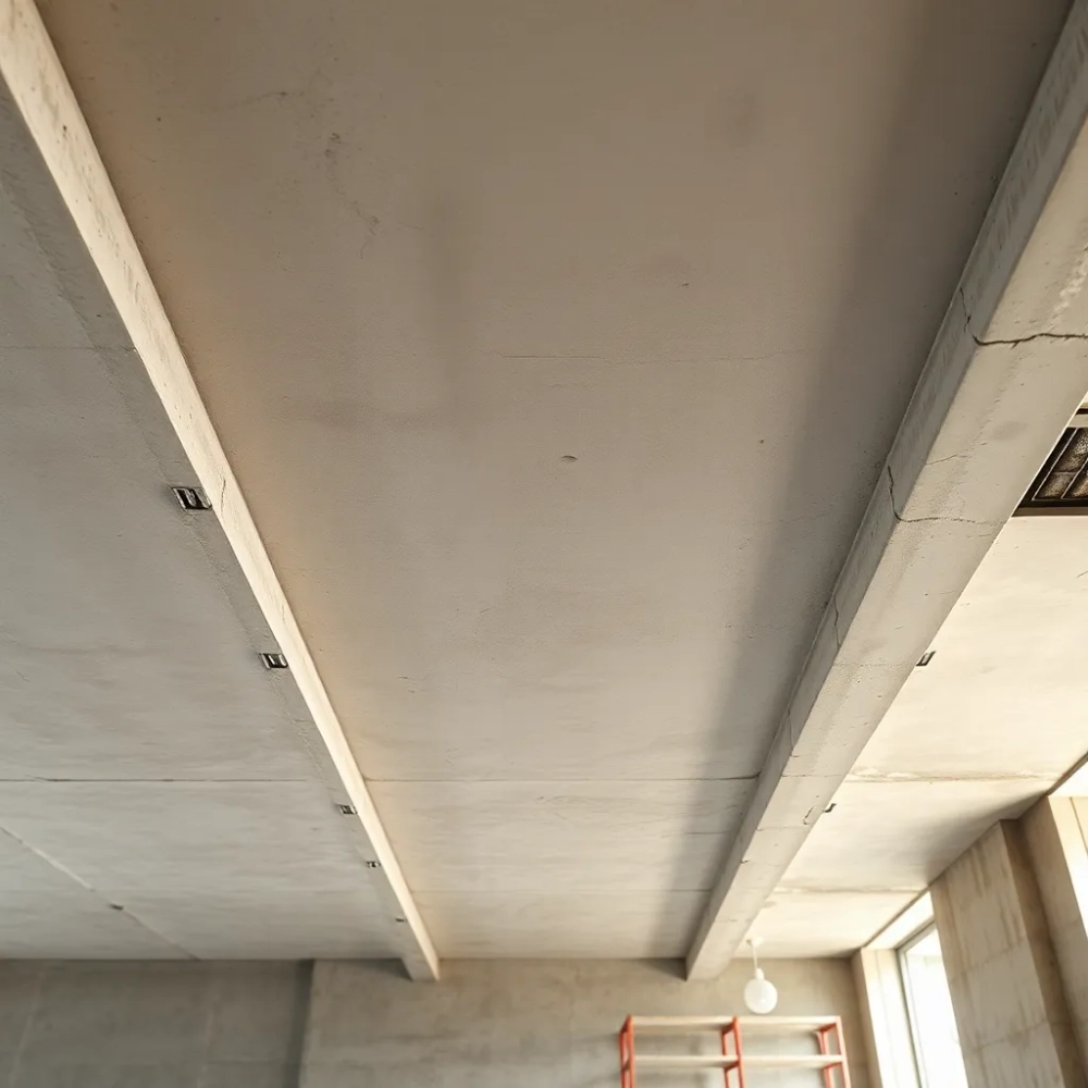 Jak wykończyć betonowy sufit