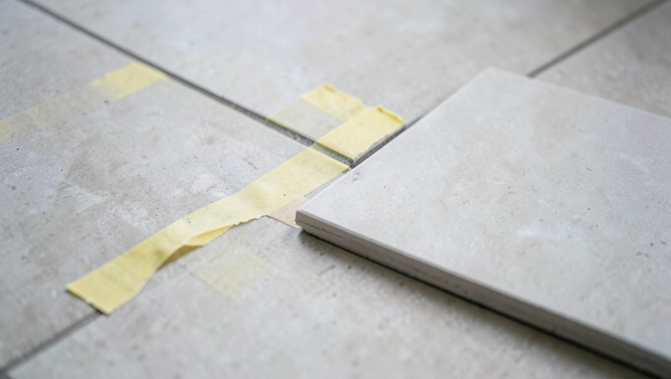 Jak wymienić pojedynczą krzywą płytkę?