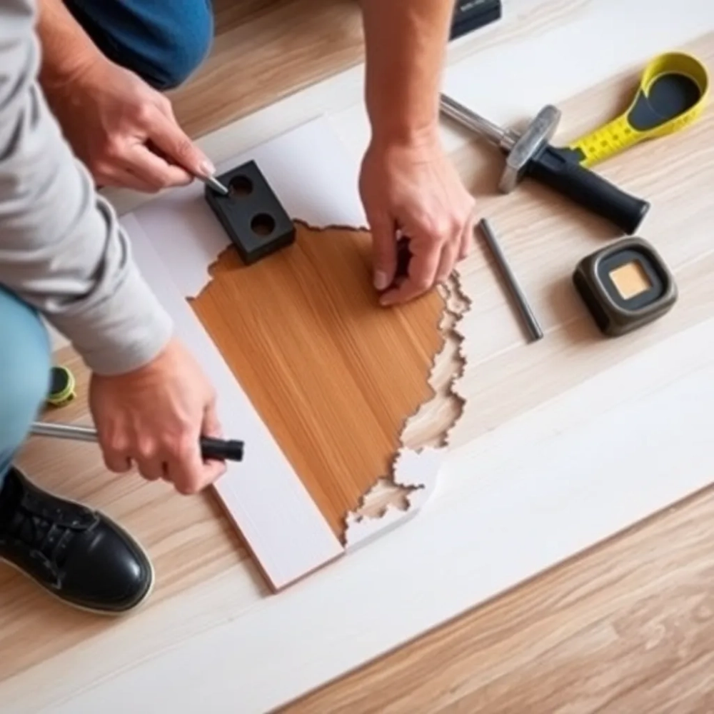 Jak wymienić uszkodzony panel podłogowy