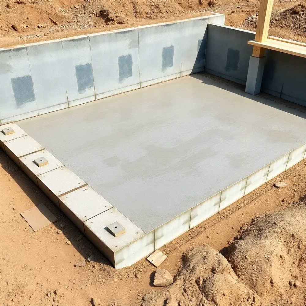 Jak wypoziomowac płytę fundamentową