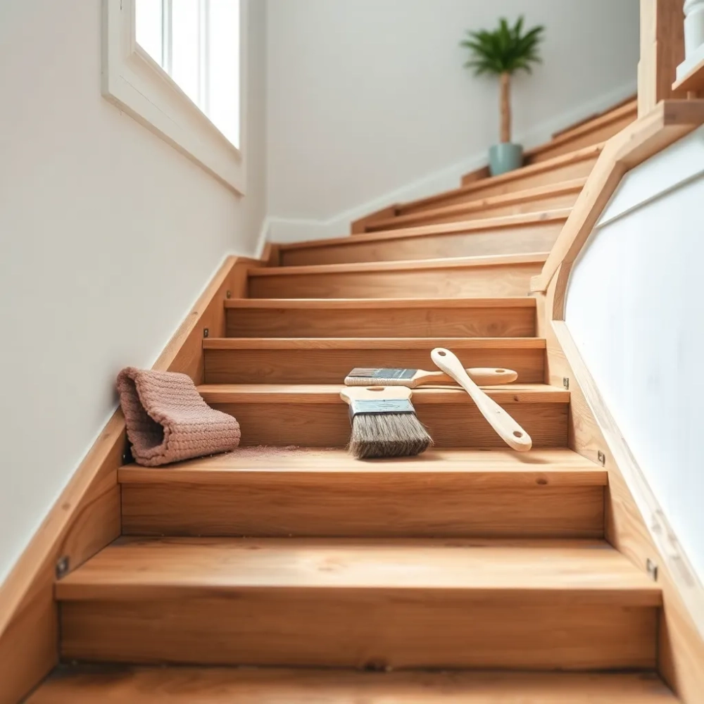 jak wyremontować drewniane schody