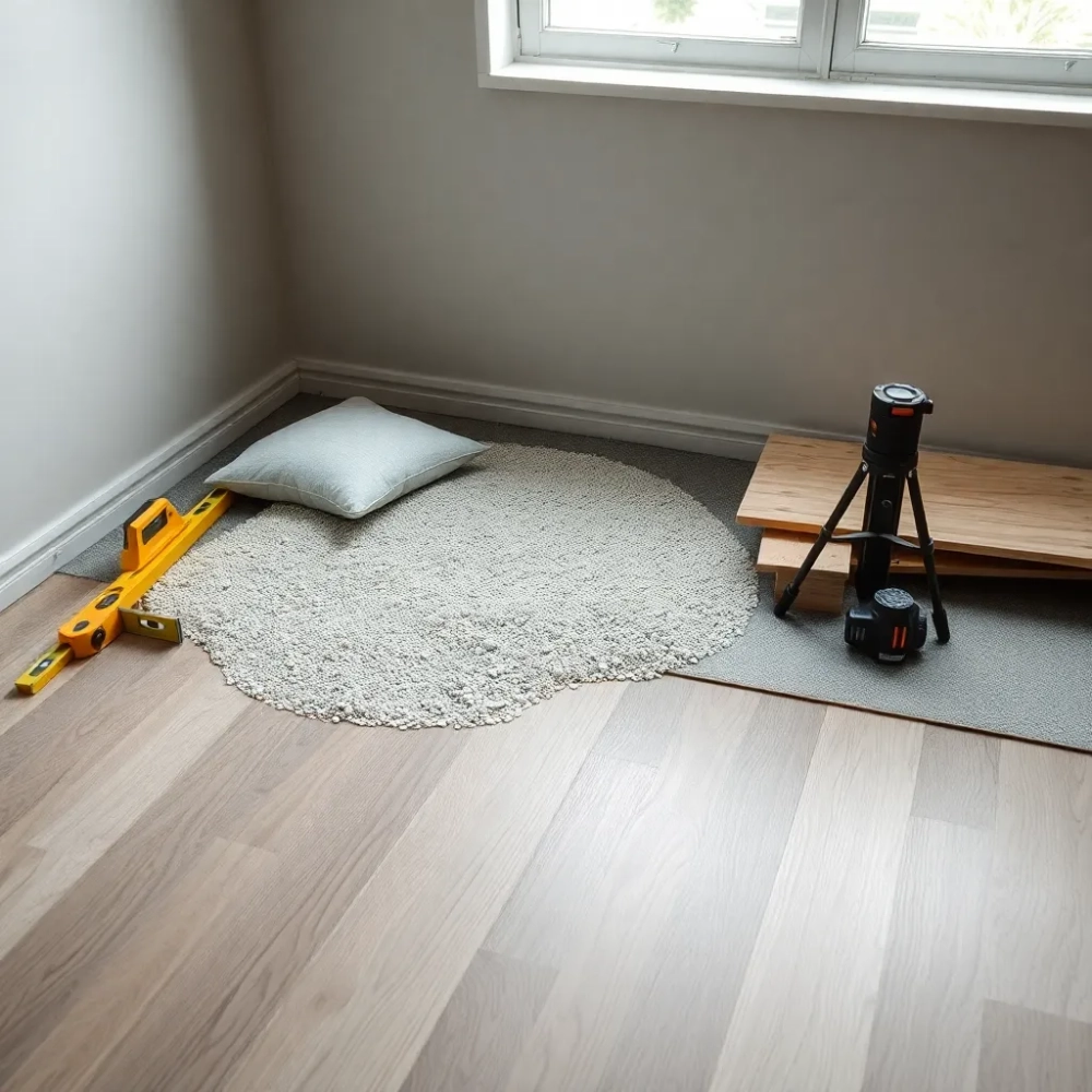 Jak wyrównać podłogę bez wylewki