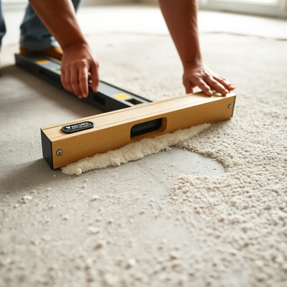 Jak wyrównać podłogę pod wykładzinę