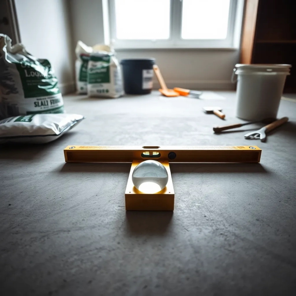 Jak wyrównać podłogę w bloku