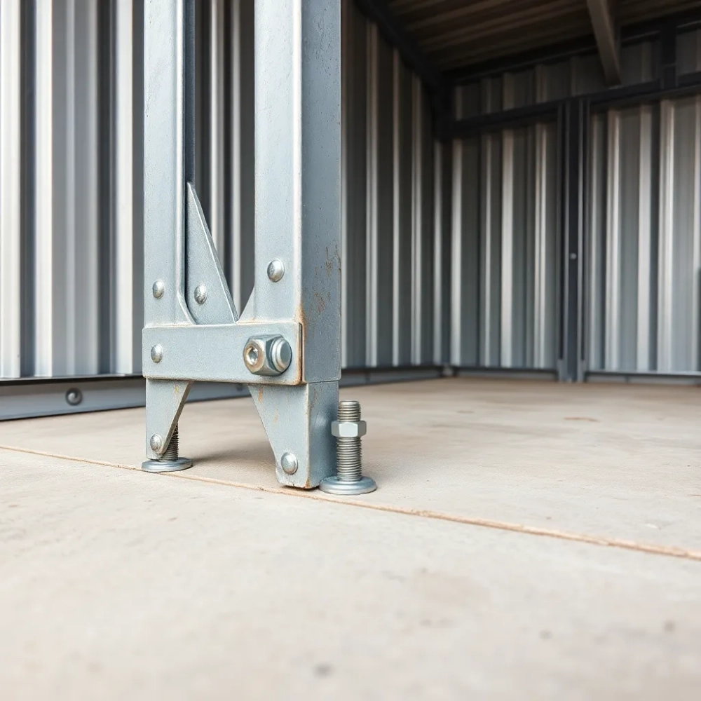 Jak zakotwiczyć garaż blaszany do betonu