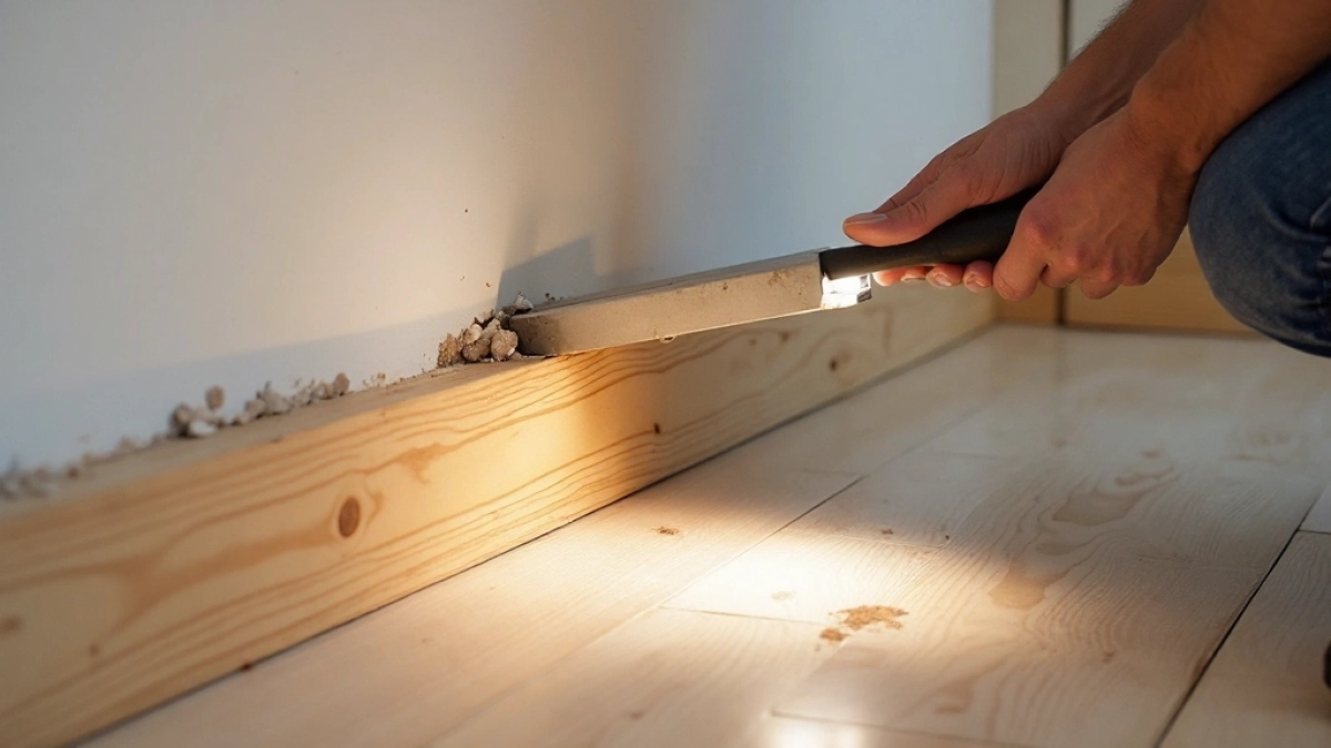 jak zdemontować listwy przypodłogowe