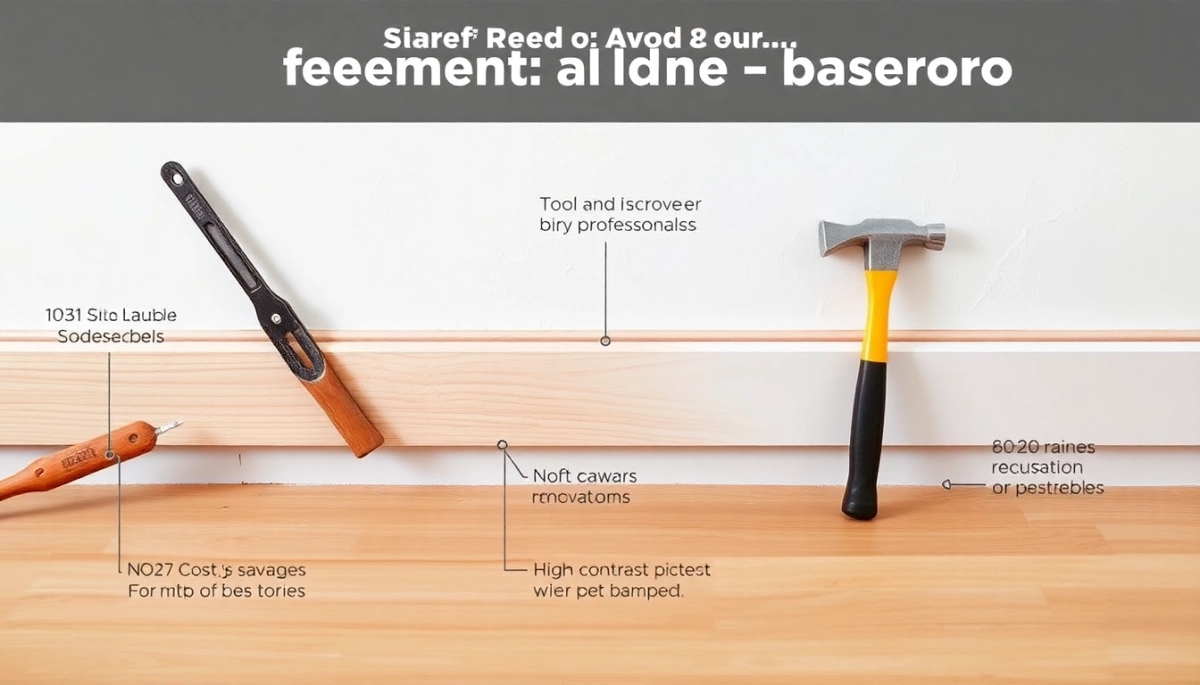 Jak zdjąć listwę podłogową