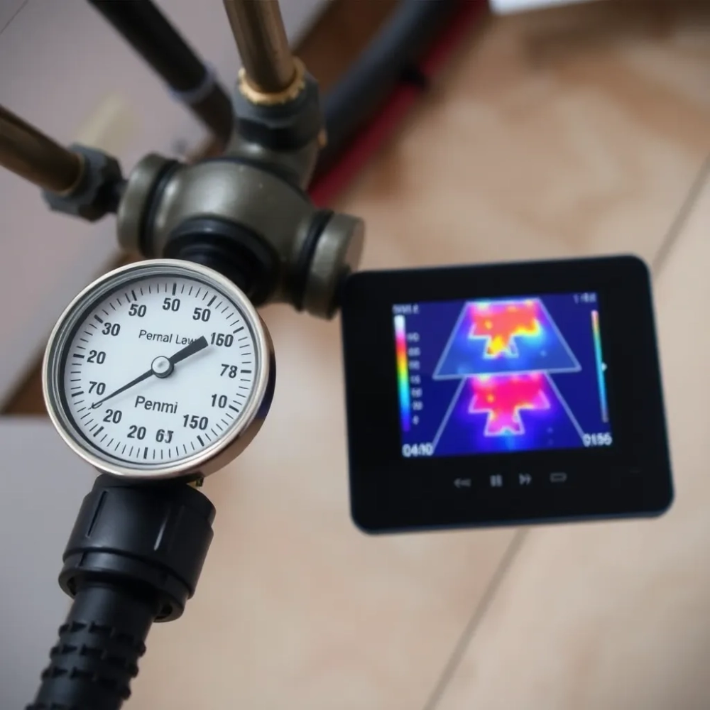 Jak znalezc dziurę w ogrzewaniu podłogowym