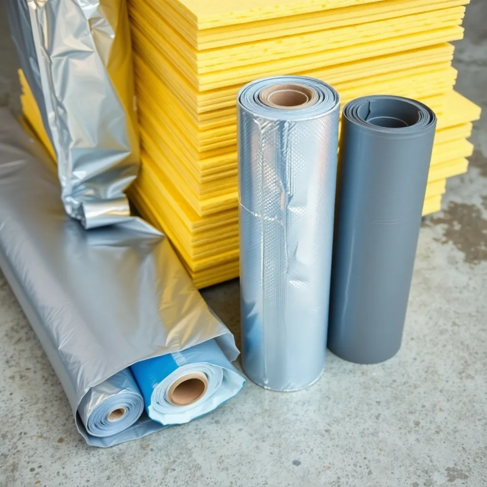 Jaka folia pod styropian na podłogę