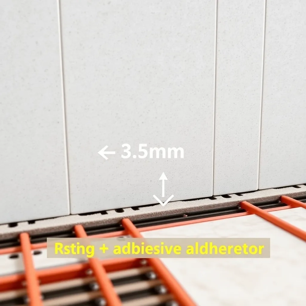 Jaka grubość kleju pod płytki na ogrzewanie podłogowe