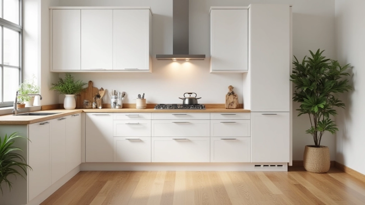 Jaka kuchnia do drewnianej podłogi