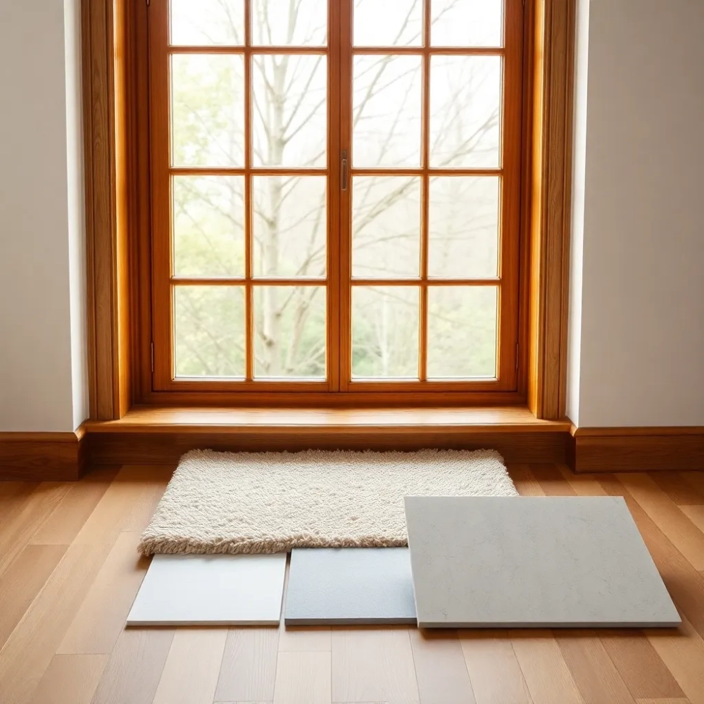 Jaka podłoga do okien złoty dąb