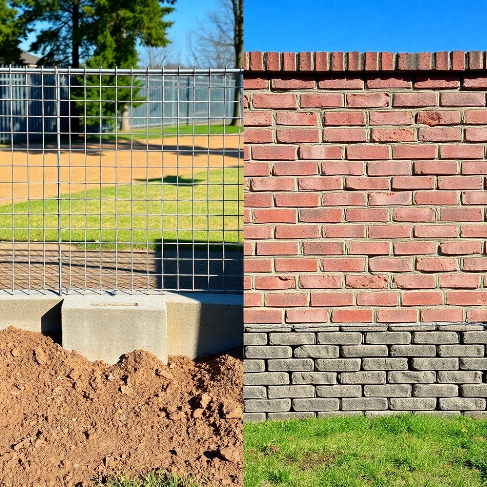 Jaki Fundament Pod Ogrodzenie