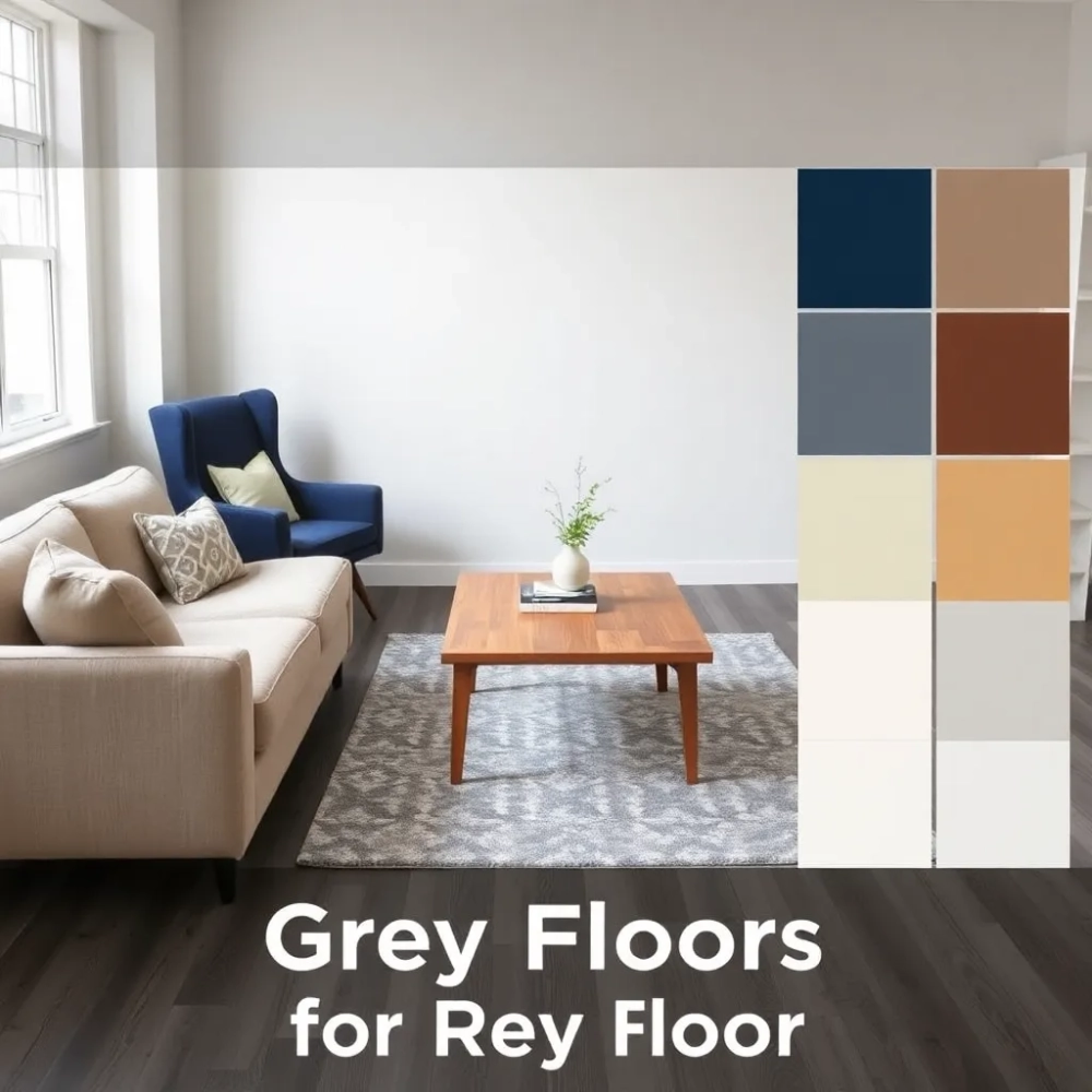 Jaki kolor mebli do szarej podłogi