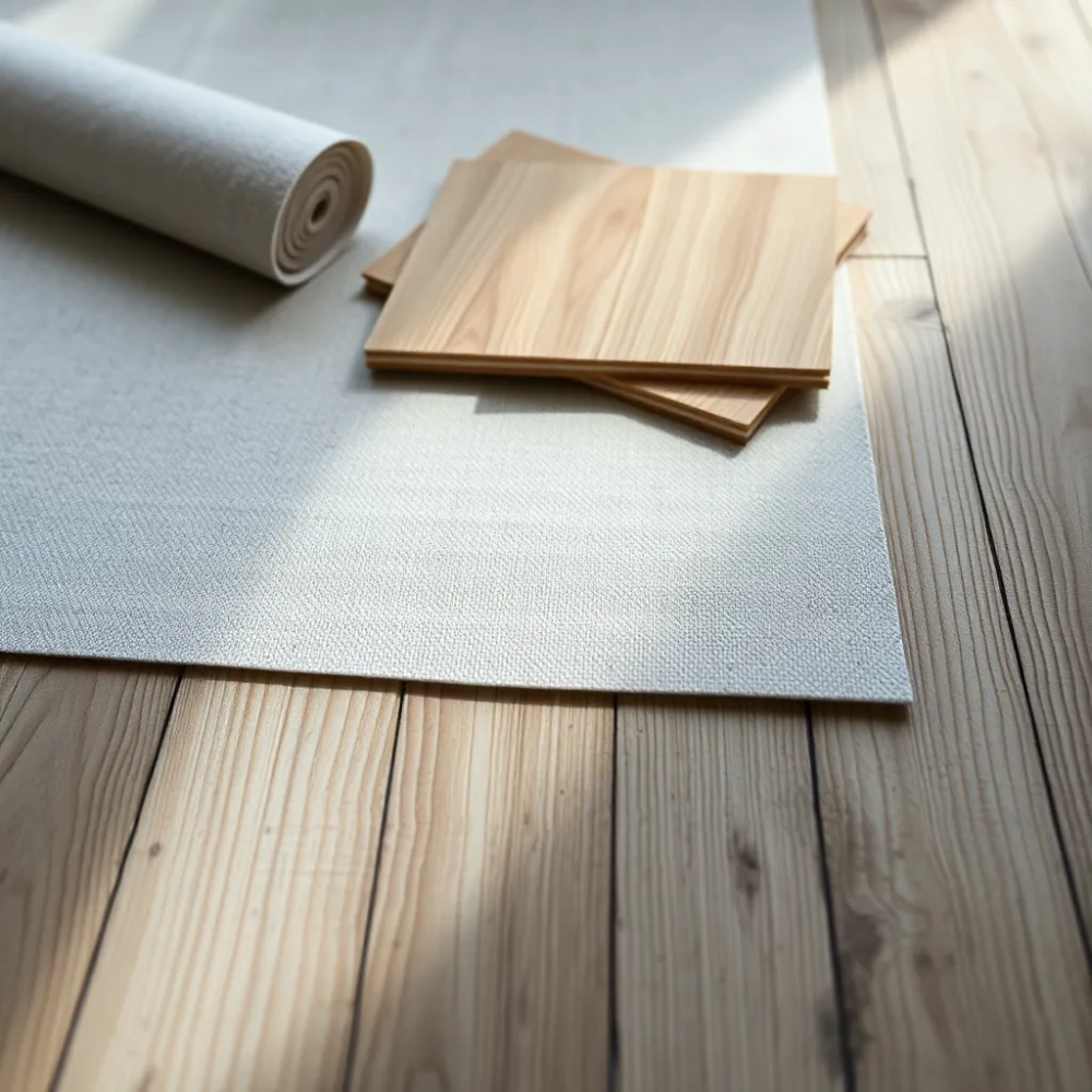 Jaki podkład pod panele na drewnianą podłogę