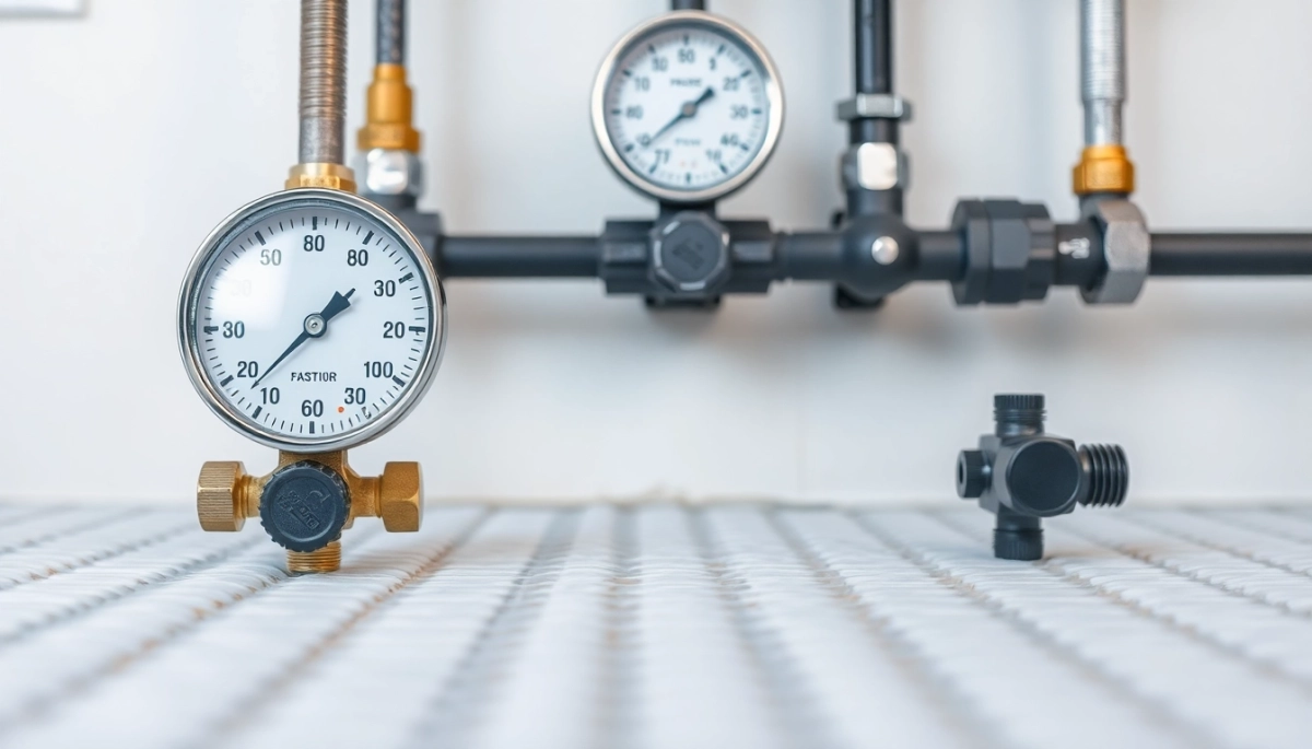 Jakie ciśnienie wody w podłogówce