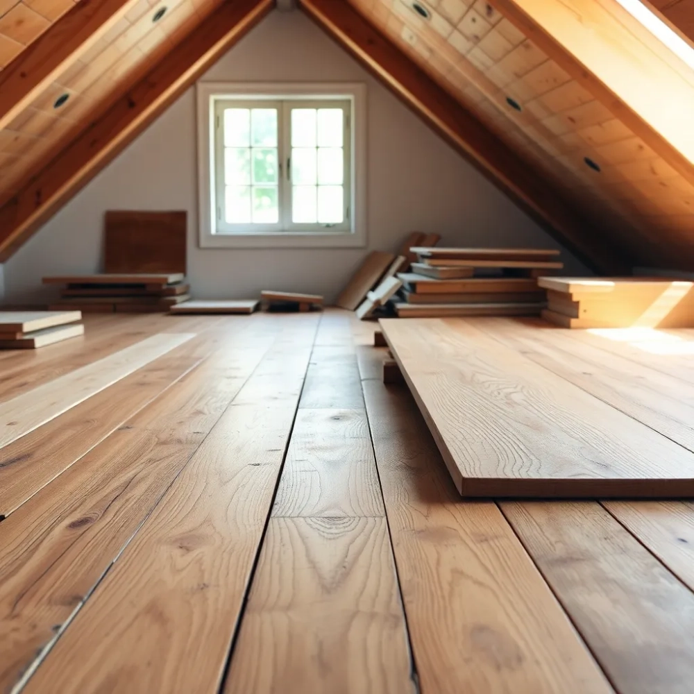 Jakie deski na podłogę strychu