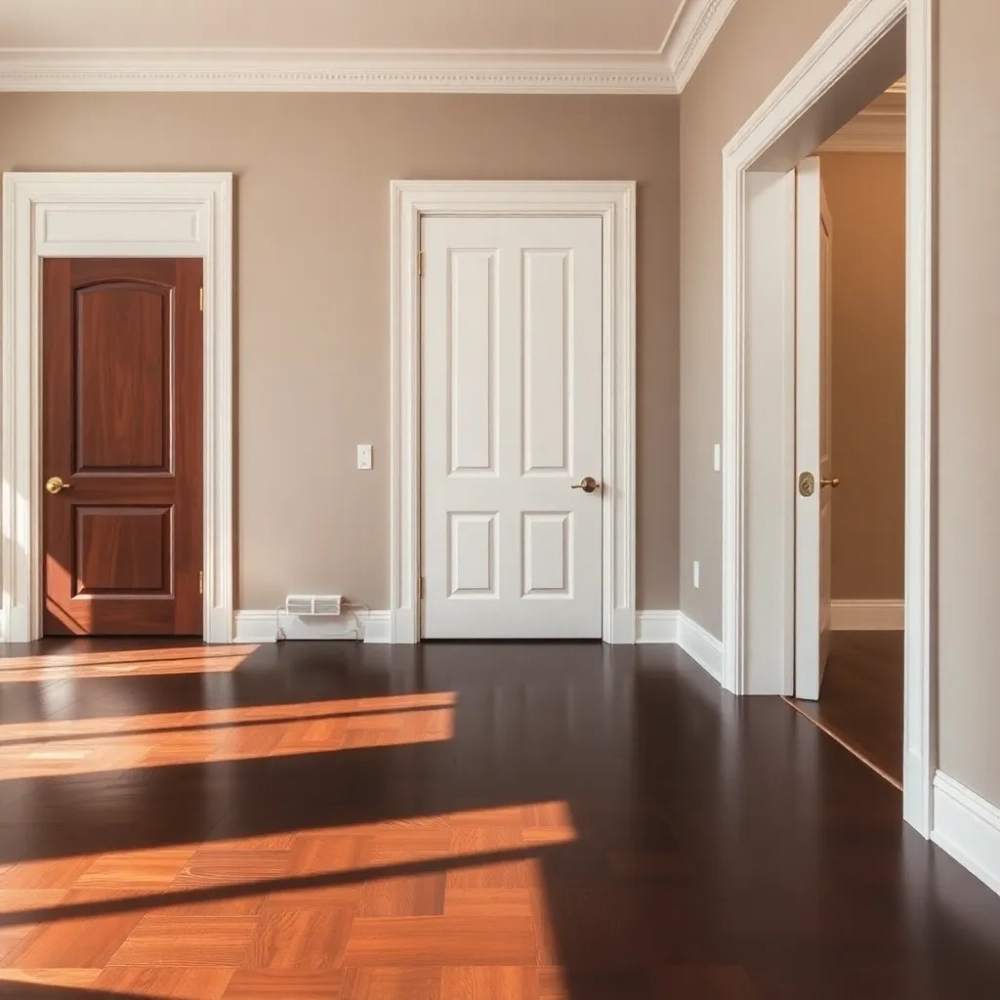 jakie drzwi do ciemnej podłogi