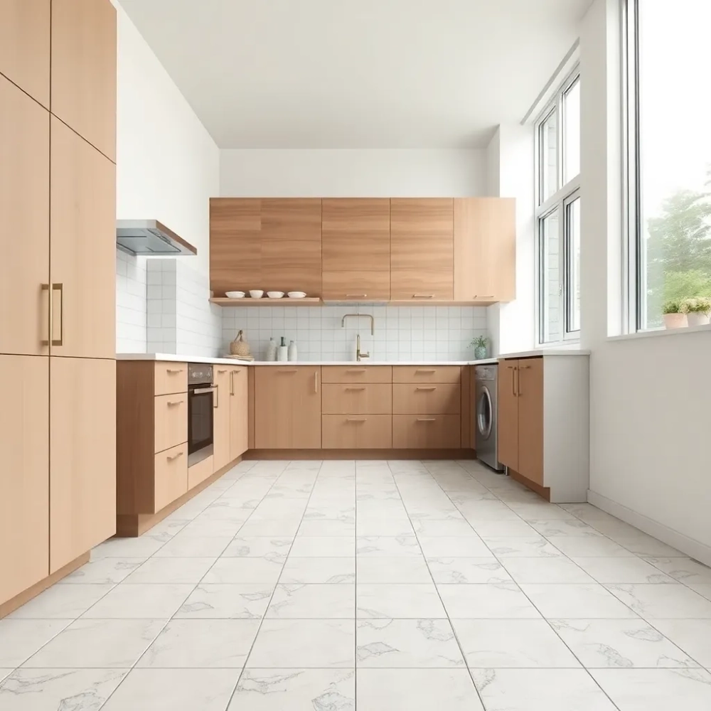 Jakie płytki na podłogę do małej kuchni