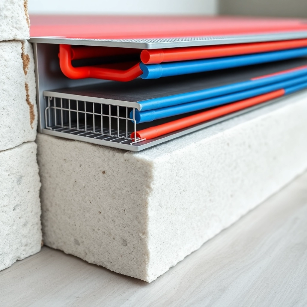 Jakie warstwy pod ogrzewanie podłogowe