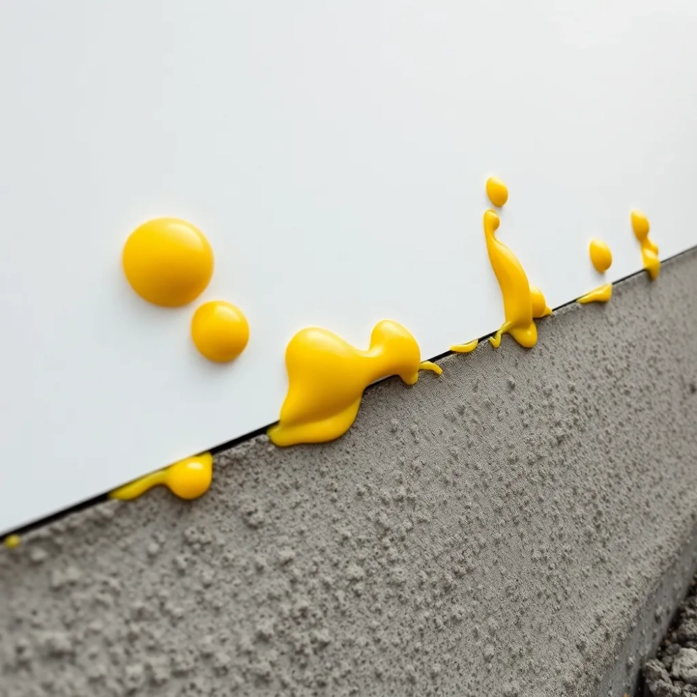 Klejenie styropianu na piankę fundament