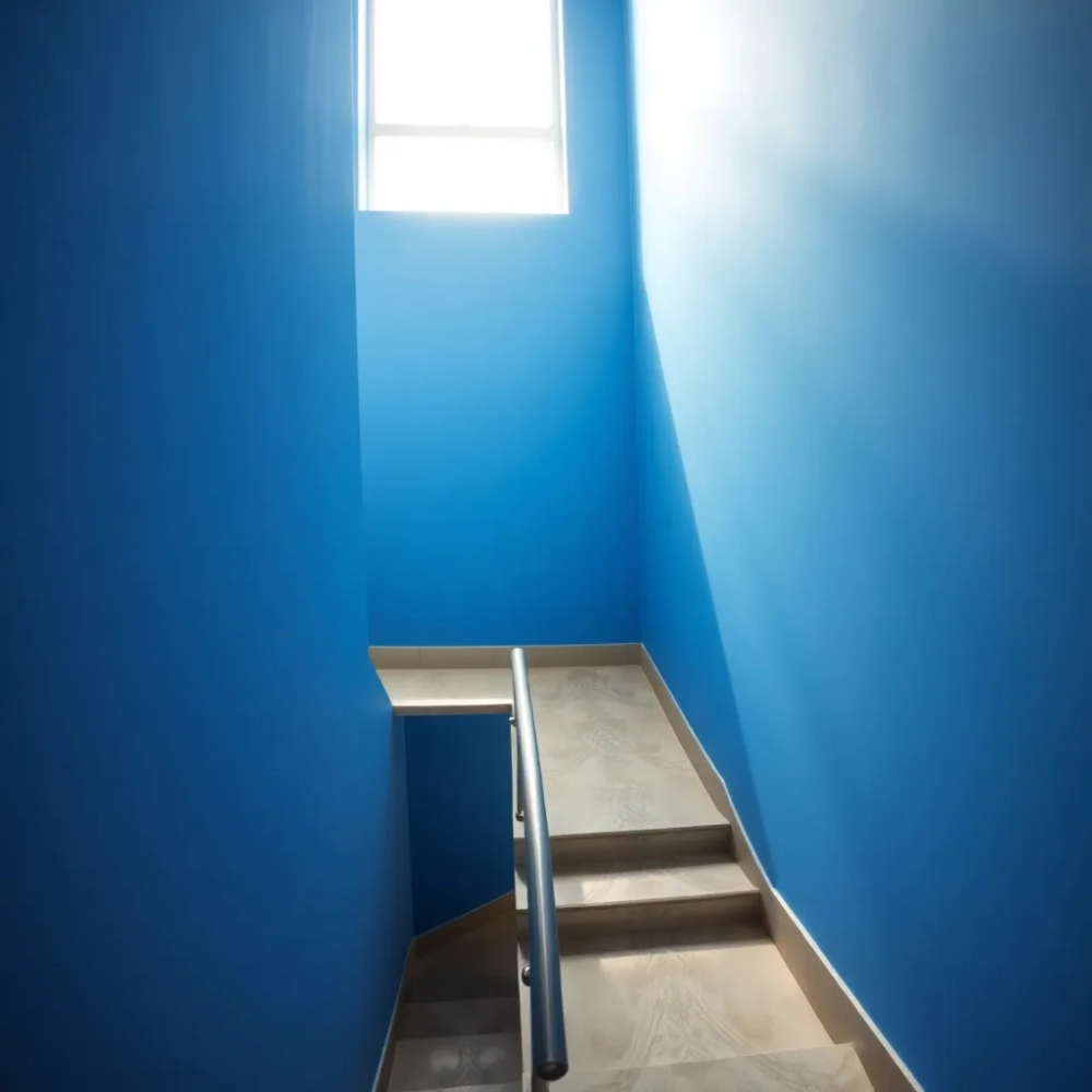 Kolor klatki schodowej w bloku