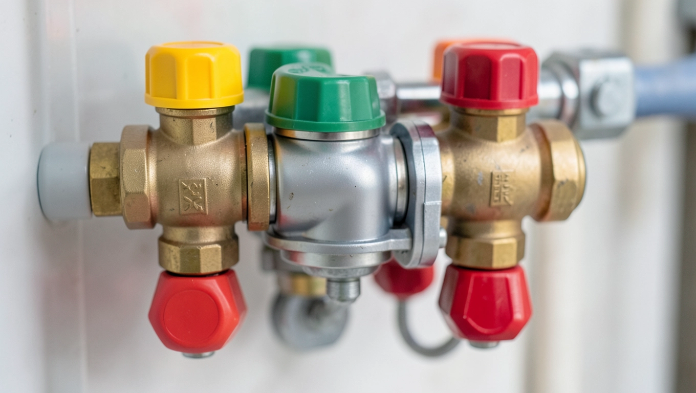 Koloratory w budowie rozdzielacza