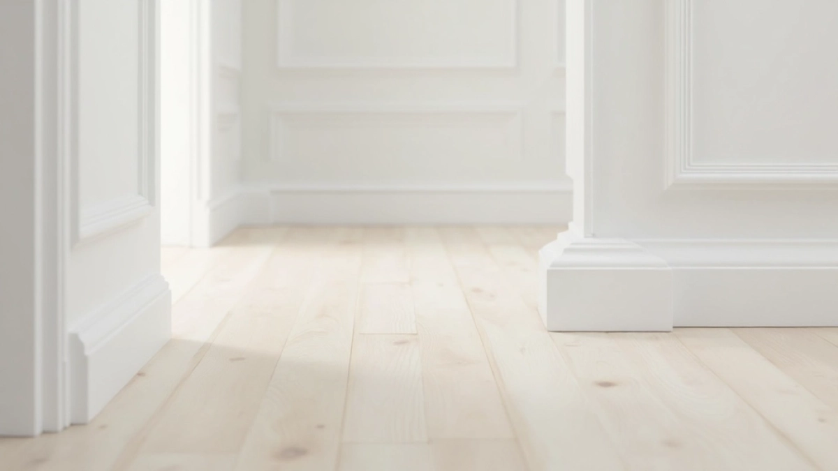 koloru białego listwy podłogowe