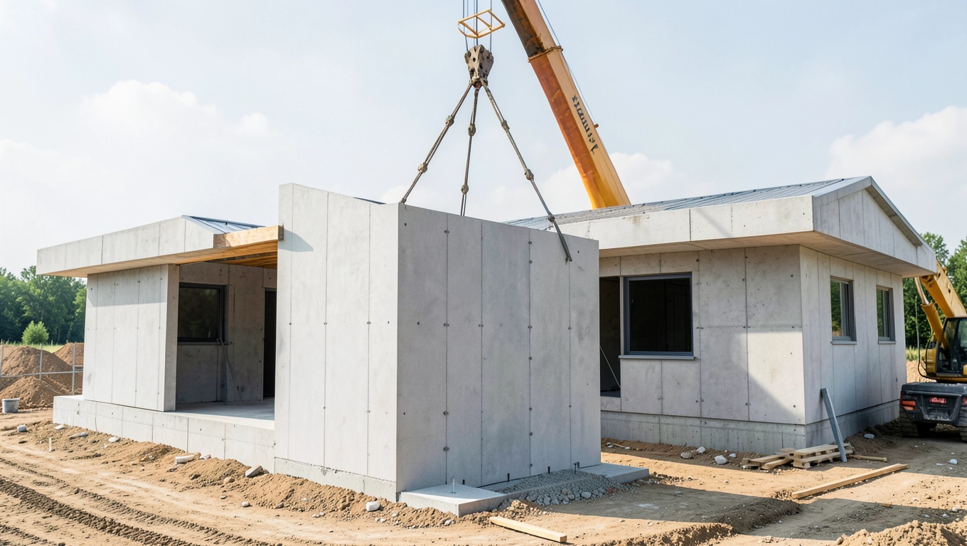 Koszt montażu prefabrykowanych ścian betonowych