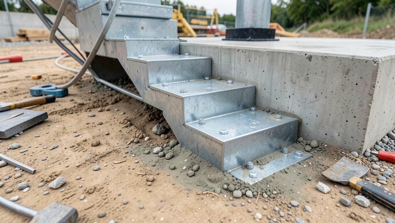 Koszt montażu schodów prefabrykowanych