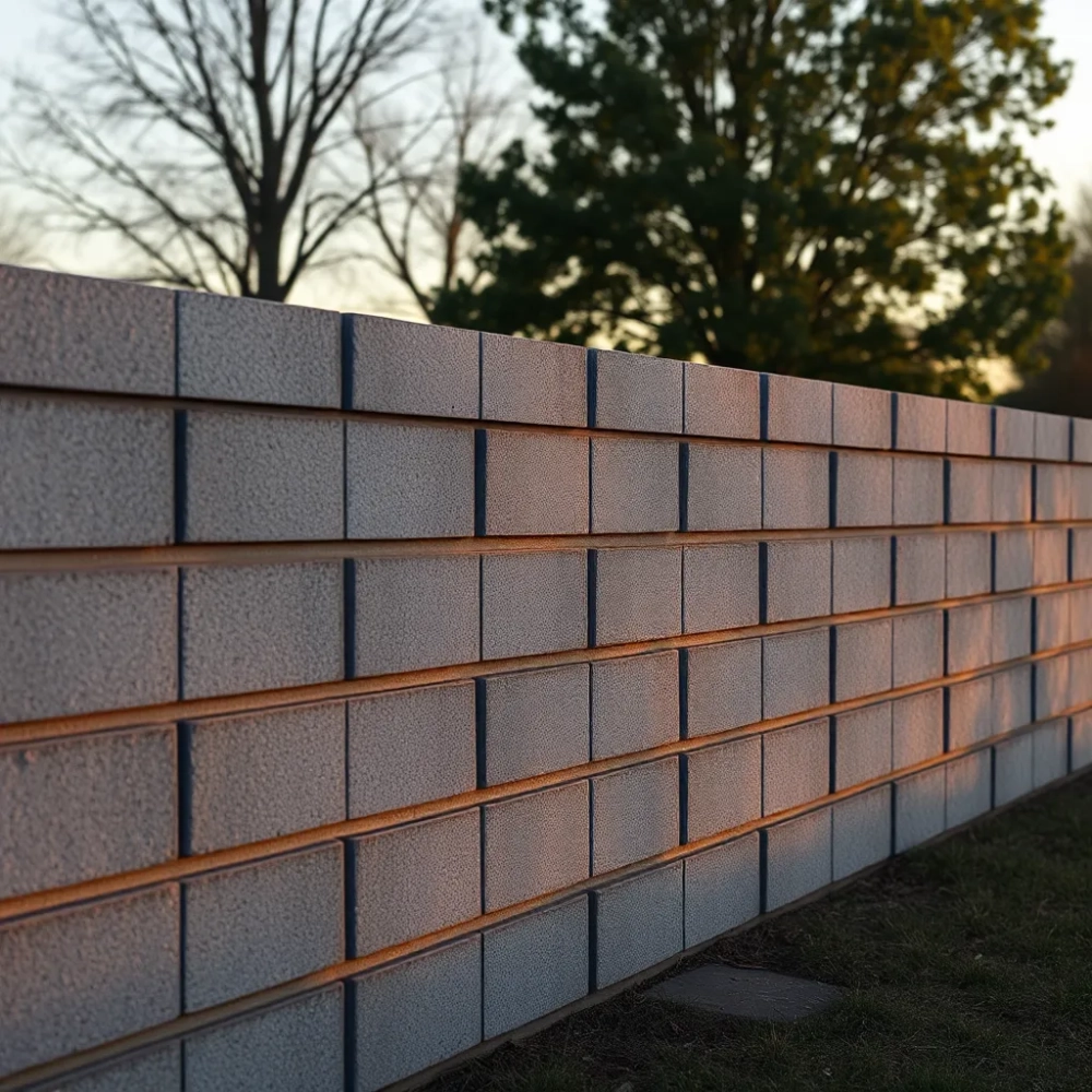 Koszt ogrodzenia z bloczków betonowych