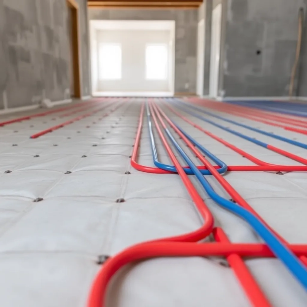 Koszt robocizny ogrzewania podłogowego wodnego