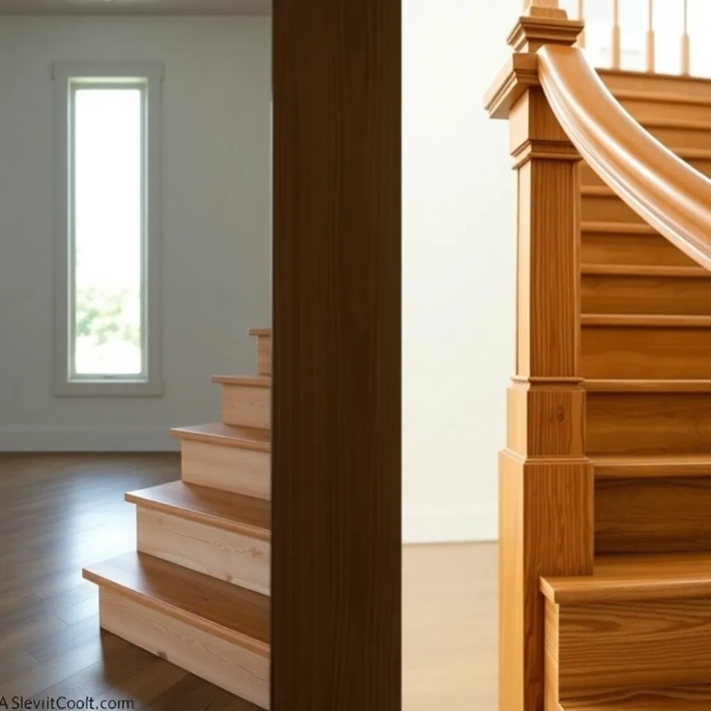 Koszt schodów drewnianych