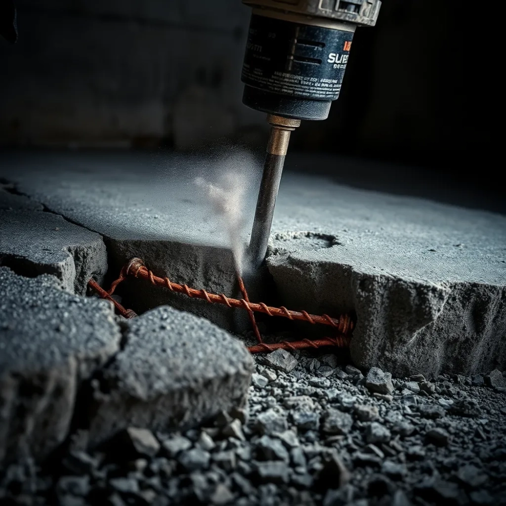 Kucie betonu zbrojonego cena