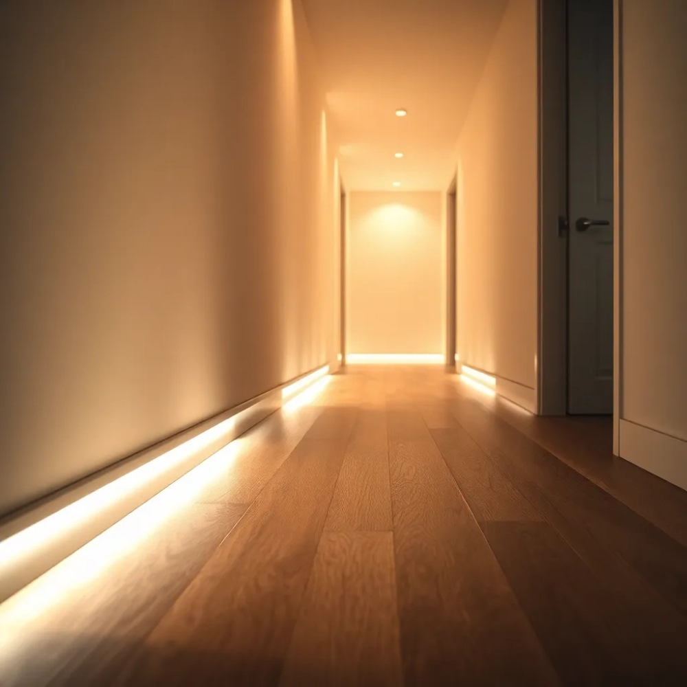 Listwa LED podłogowa