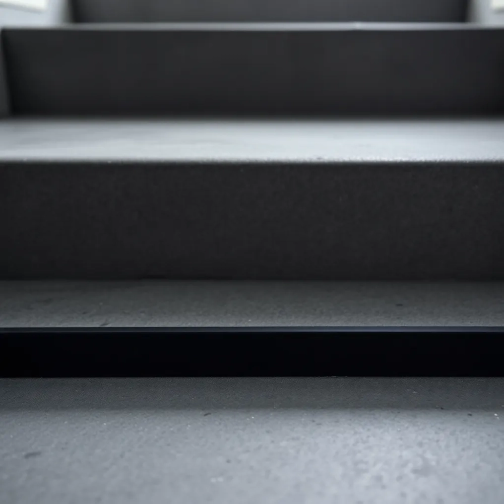 Listwa schodowa czarna