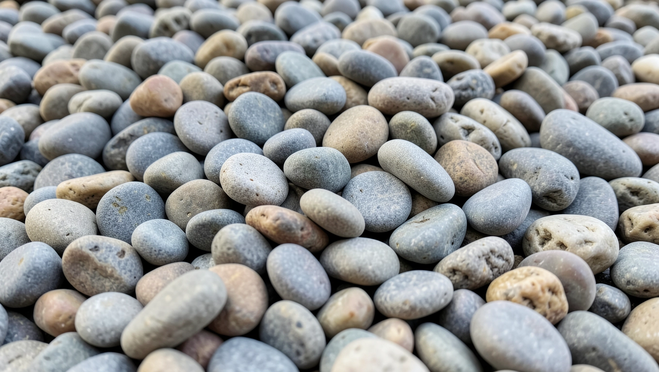 Masa żwiru w metrze sześciennym