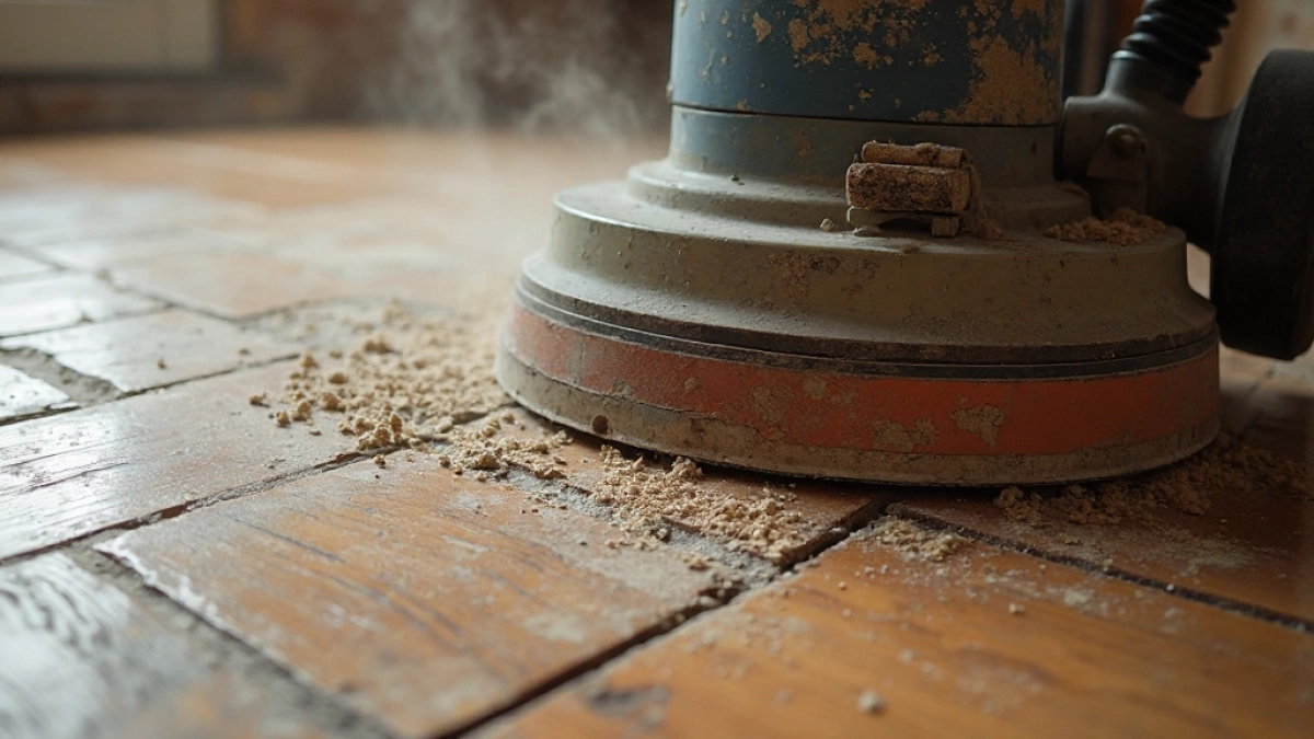 MASZYNA do cyklinowania parkietu