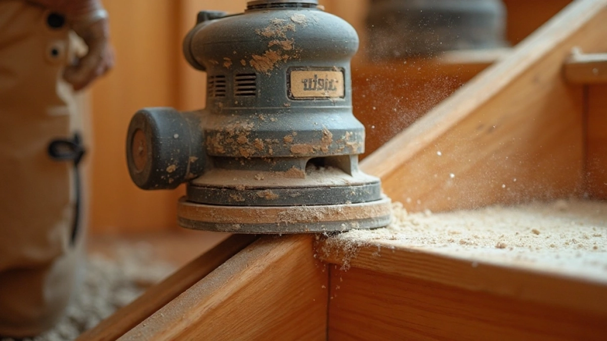 maszyna do cyklinowania schodów