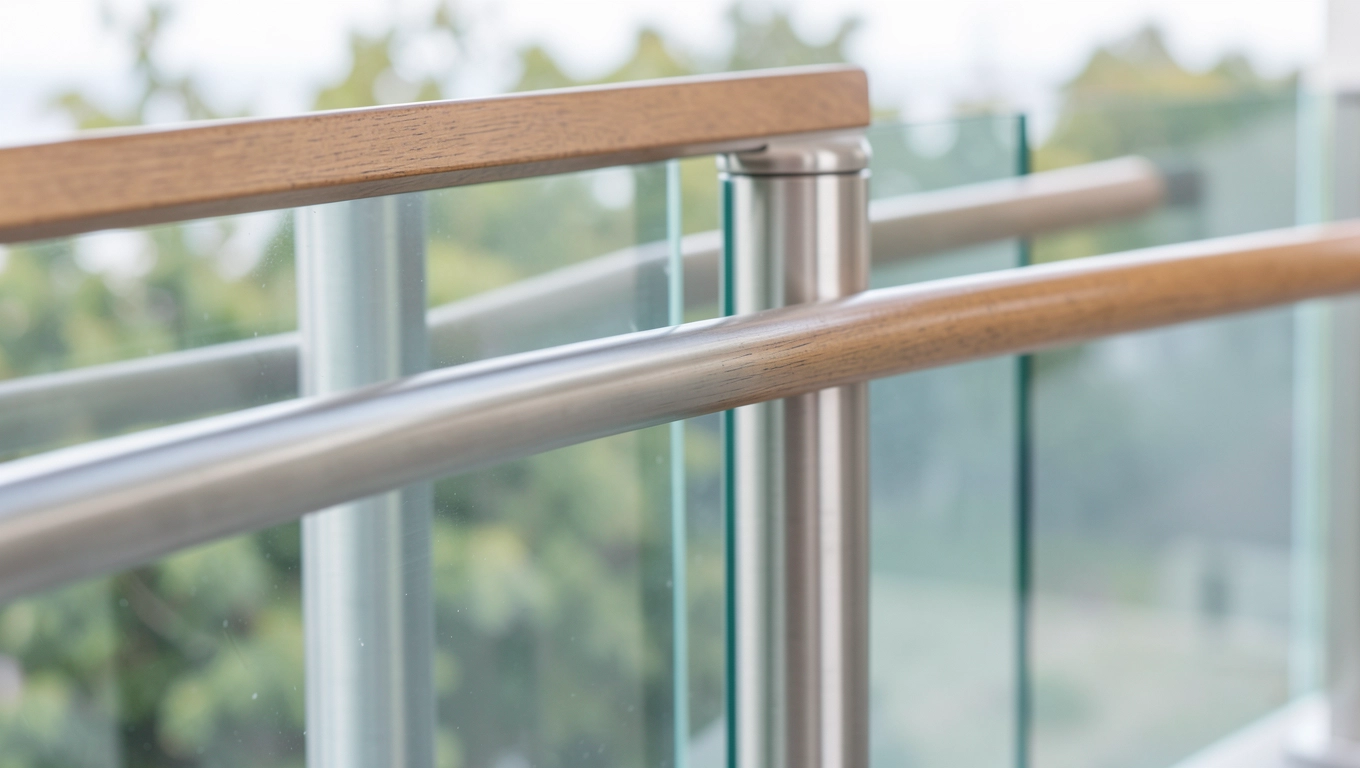 Materiały na poręcze balustrady balkonowe