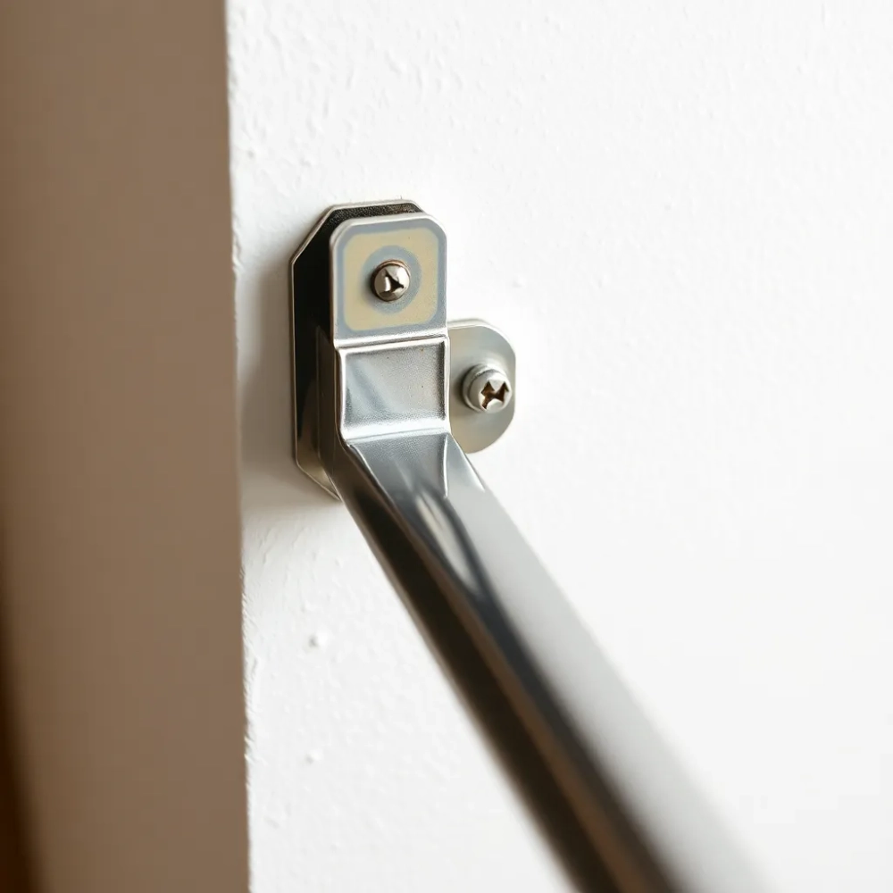 Mocowanie poręczy do ściany