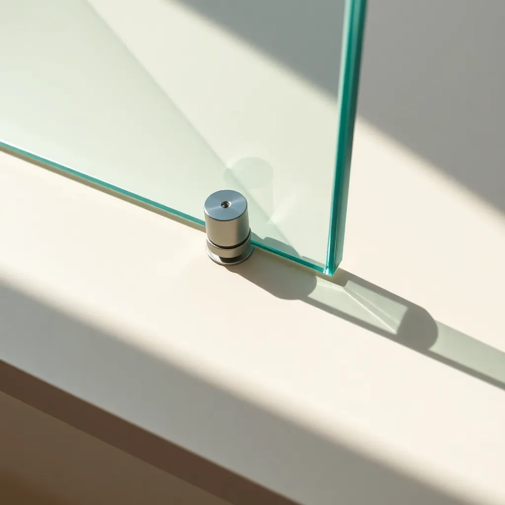 Montaż balustrady szklanej na rotulach