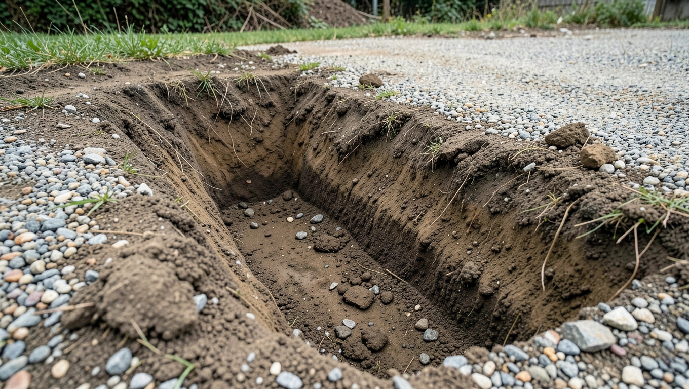 Montaż kruszywa na podwórko