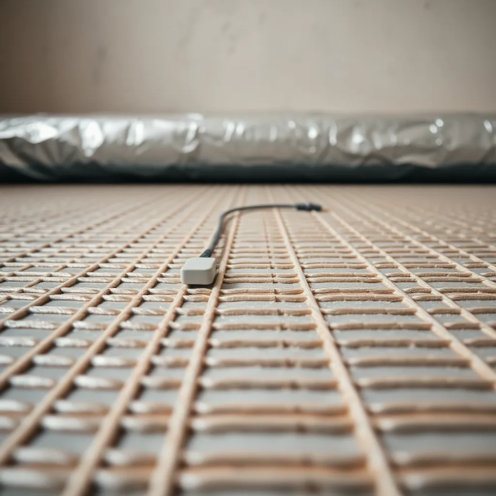 Montaż ogrzewania podłogowego elektrycznego