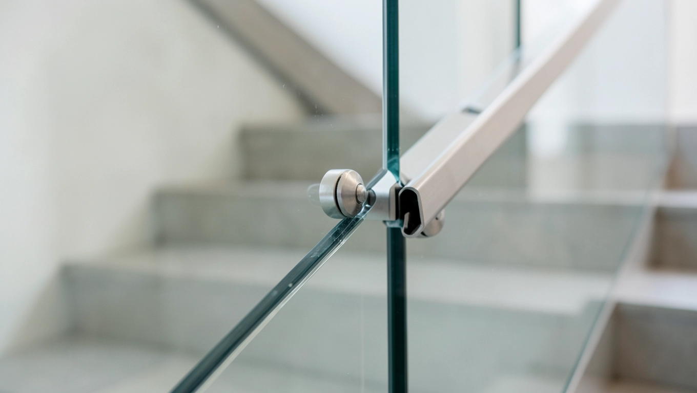 Montaż Poręczy Schodowej Szklanej