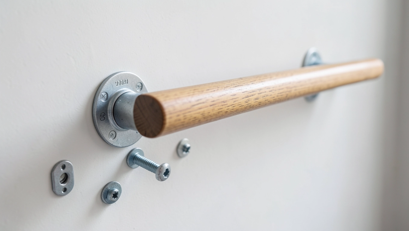 Montaż poręczy ściennej 250 cm krok po kroku